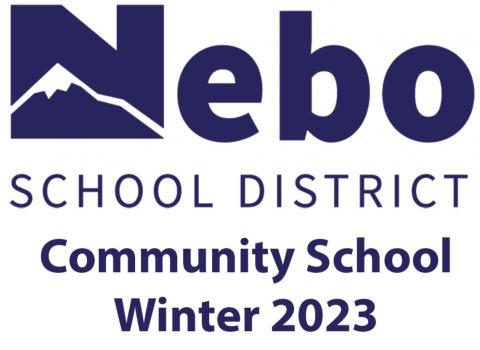 Nebo school district community school winter 2023