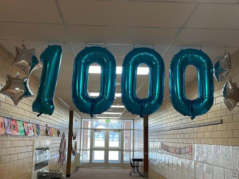 1000 day balloons