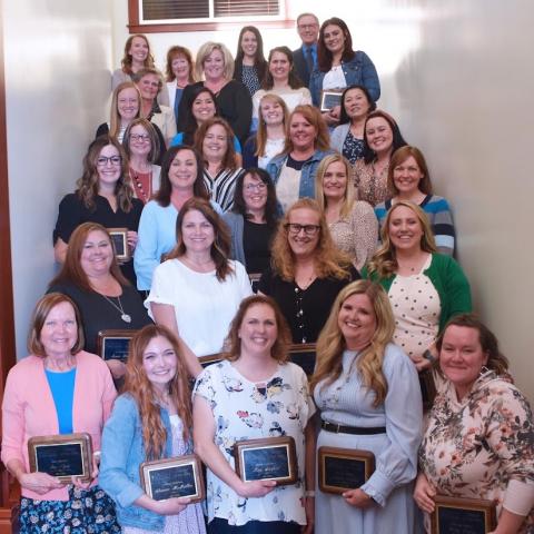 District teachers of the year