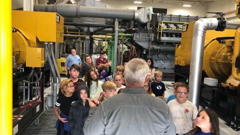 field trip to Spring Power Plant