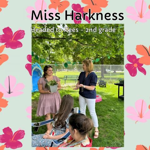 Miss Harkness and Mrs. Gran