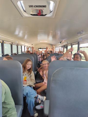 Fifth grade at state capitol