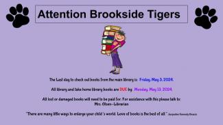 Attention Brookside Tigers