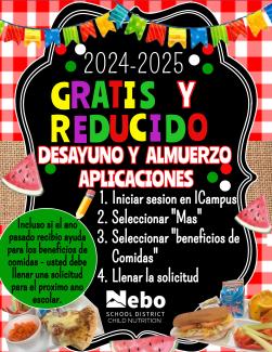 Free and Reduced Lunch Spanish