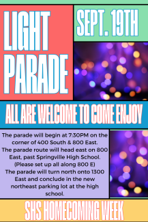 Light Parade Flyer